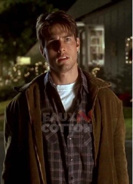 Jerry Maguire Tom Cruise Suede Jacket